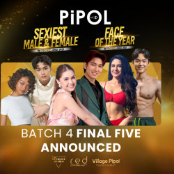 PIPOL’s Face and Sexiest of the Year Batch 4 Final Five Announced PIPOL-FACEof the Year – FI-Final 5 Batch 4
