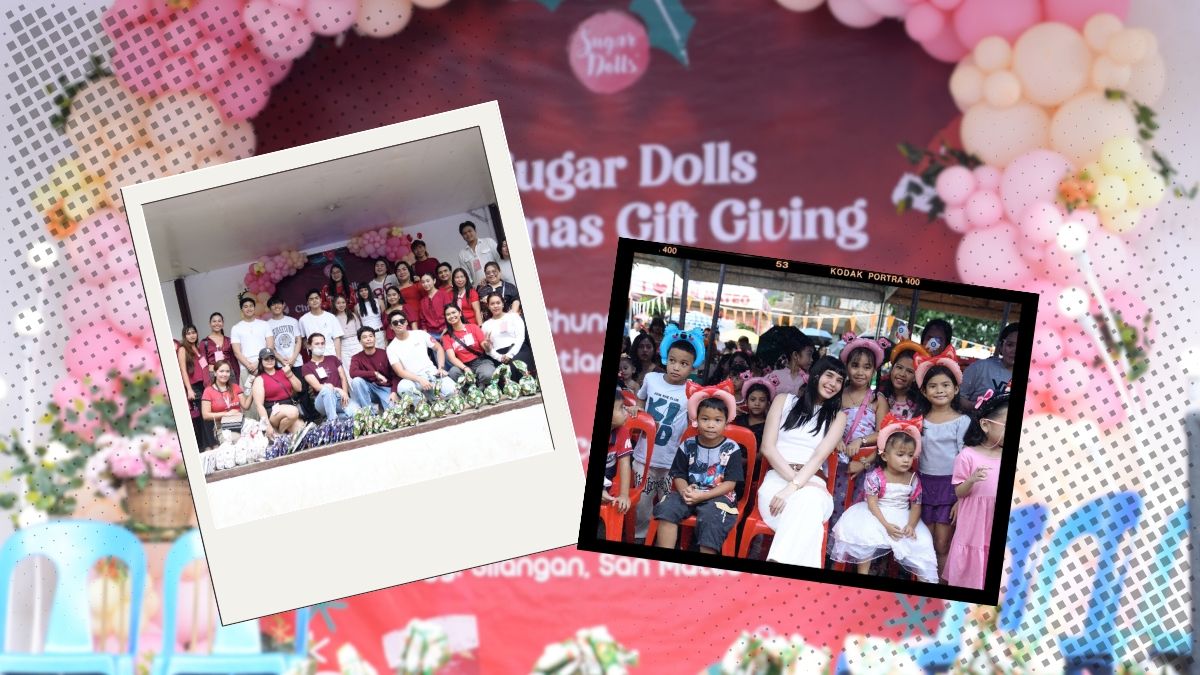 Ashley Ortega, other PH celebrities join Sugar Dolls PH in holiday outreach for children
