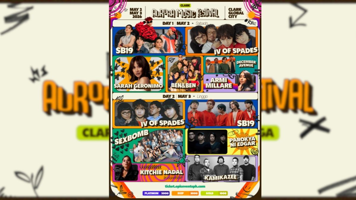 Aurora Music Festival Turns 5; 2026 Clark Lineup revealed