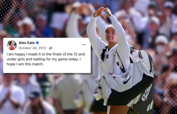 From a childhood dream to reality: Alex Eala turns the tables, making history at Wimbledon 2026